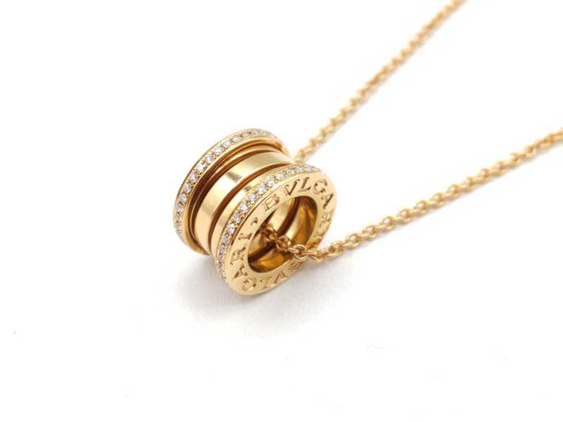 ブルガリ買取　B-zero1ネックレス　750　ダイヤ